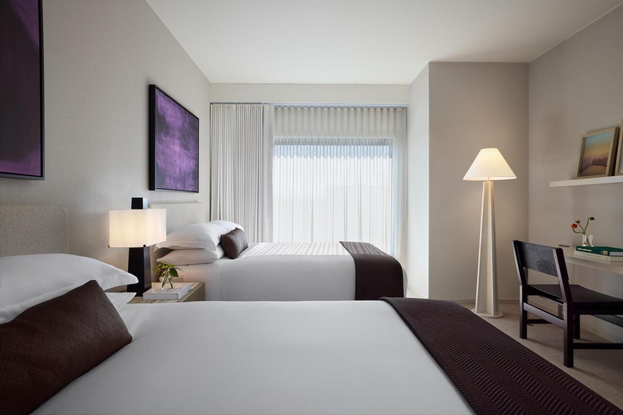 Queen Room Two Queen Beds Mobility Accessible Roll Shower